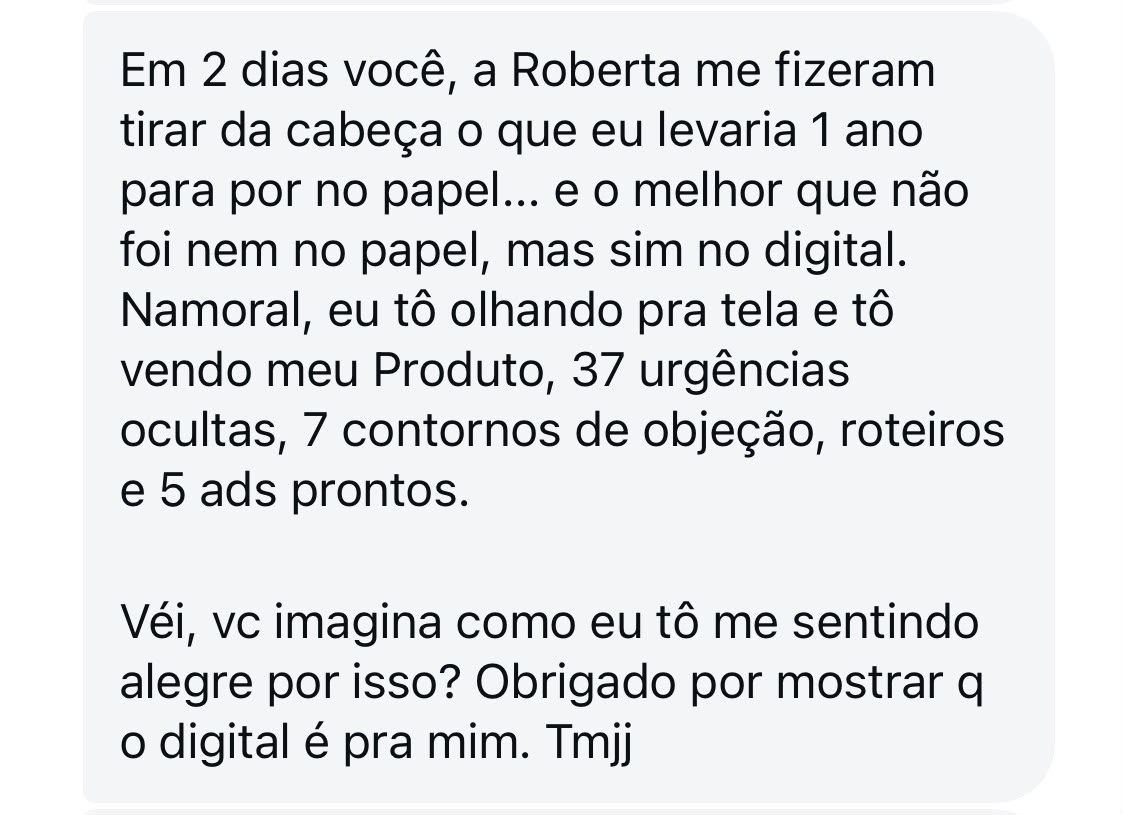 Depoimento 2 — aluno da imersão Venda Mais com IA